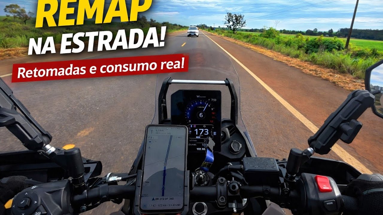 Remap na estrada: retomadas e consumo real da Ténéré 700