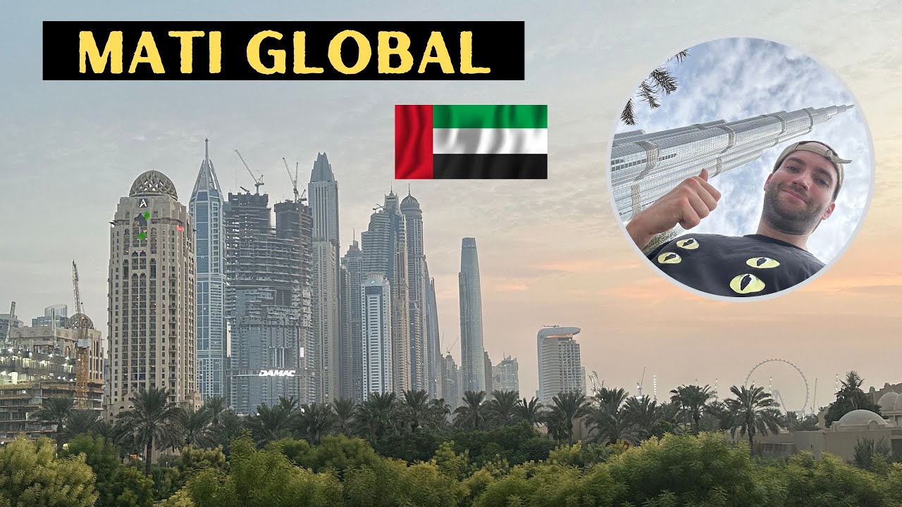 VISTING DUBAI'S ATTRACTIONS BY METRO AND BUS IN 40 DEGREES; Travel Vlog Emirates