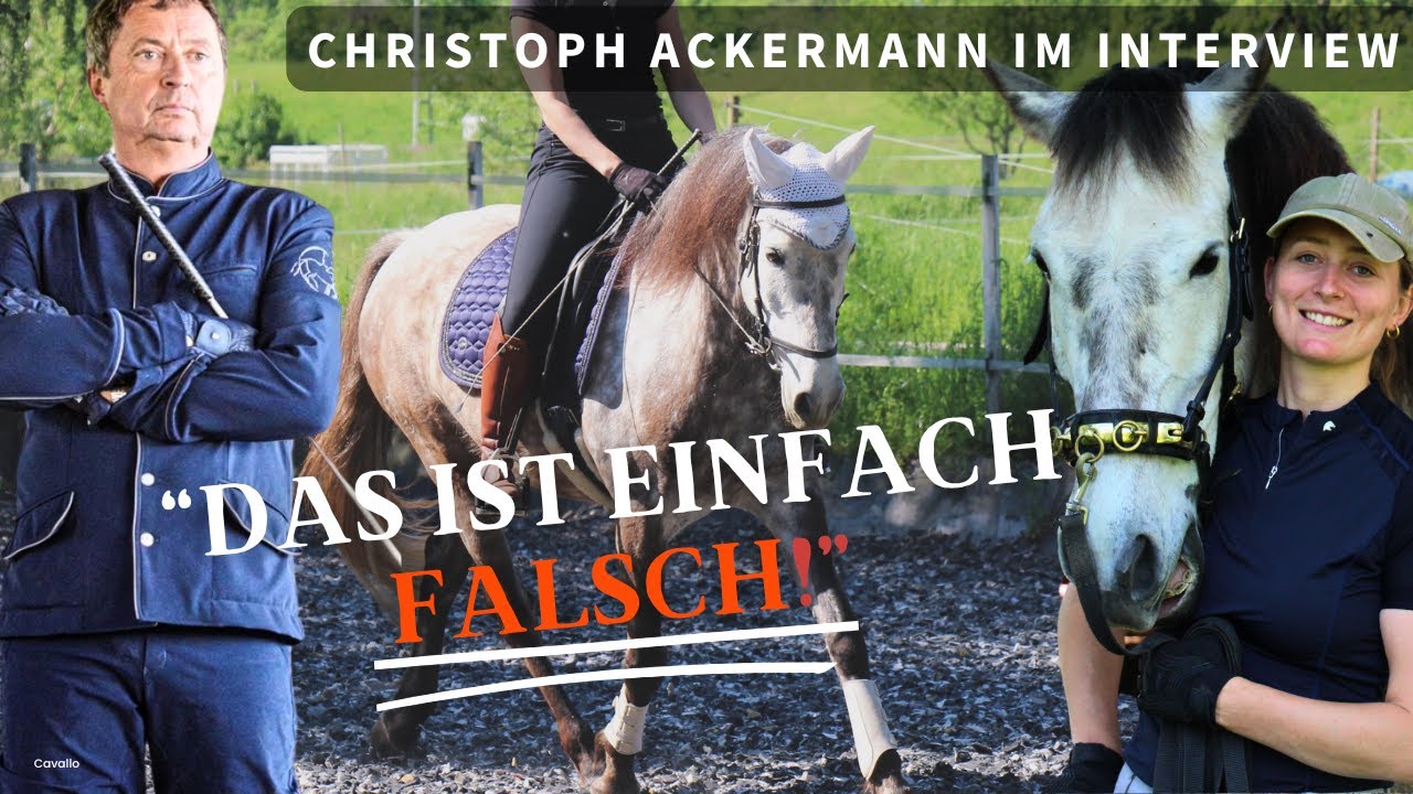 Feines Reiten: Warum Disziplin wichtiger ist als Gefühl – Christoph Ackermann im Interview. 🎯🔥