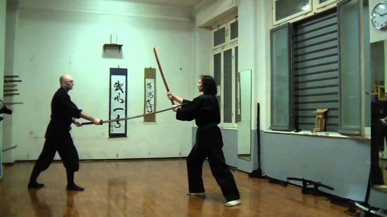 Bujinkan Dojo Genova seminar Ken, Nodachi and Katana