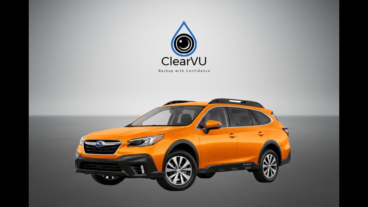 ClearVU Backup Camera Cleaner on Subaru Outback (2020-2025)