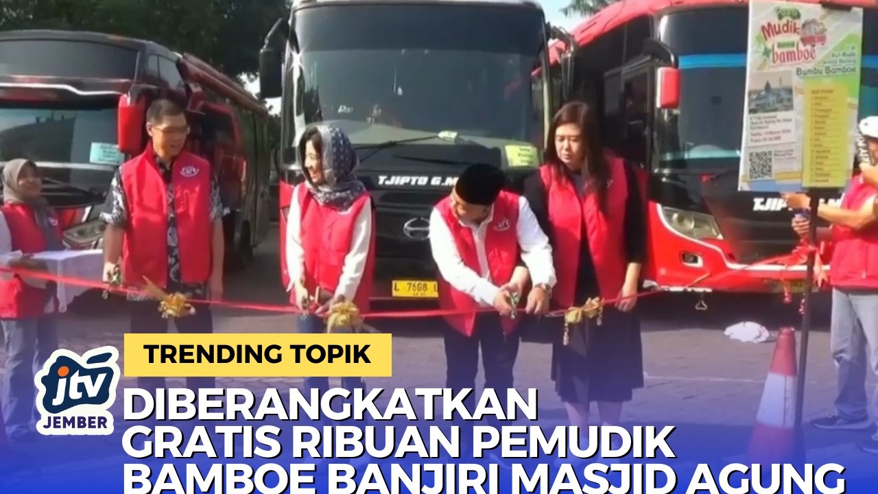 Mudik Gratis 2026: Bumbu Bamboe Berangkatkan 2.500 Pemudik dari Surabaya