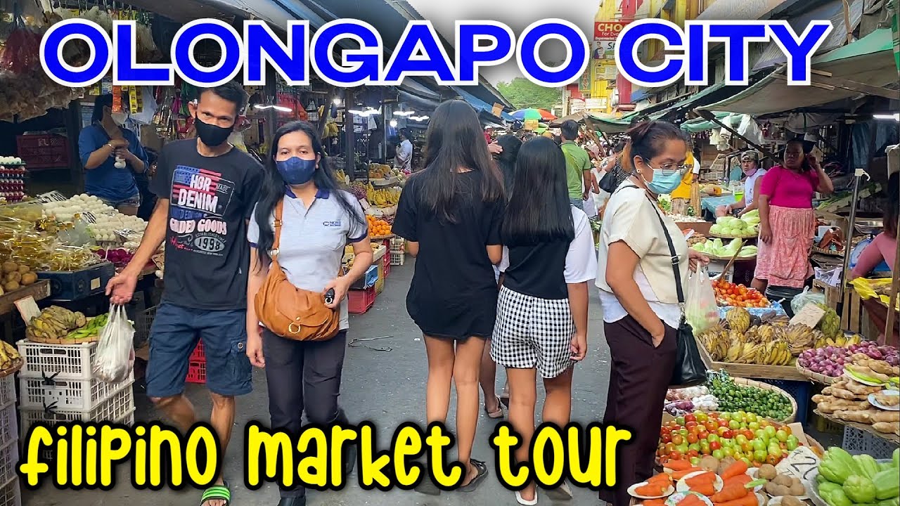 OLONGAPO CITY PUBLIC MARKET | FILIPINO FOOD MARKET - PALENGKE TOUR in Olongapo Zambales, Philippines