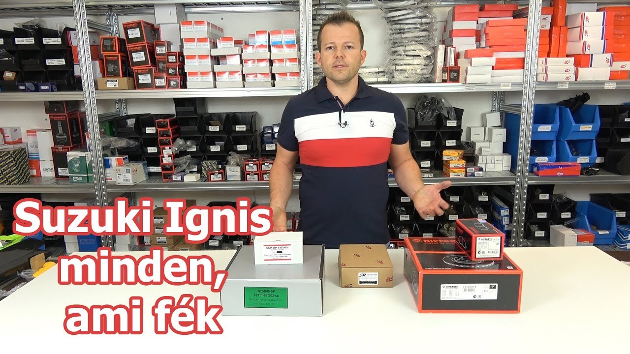 📍[BLOG 13.] Suzuki alkatrészek webáruház. Suzuki Ignis féktárcsa, fékbetét.