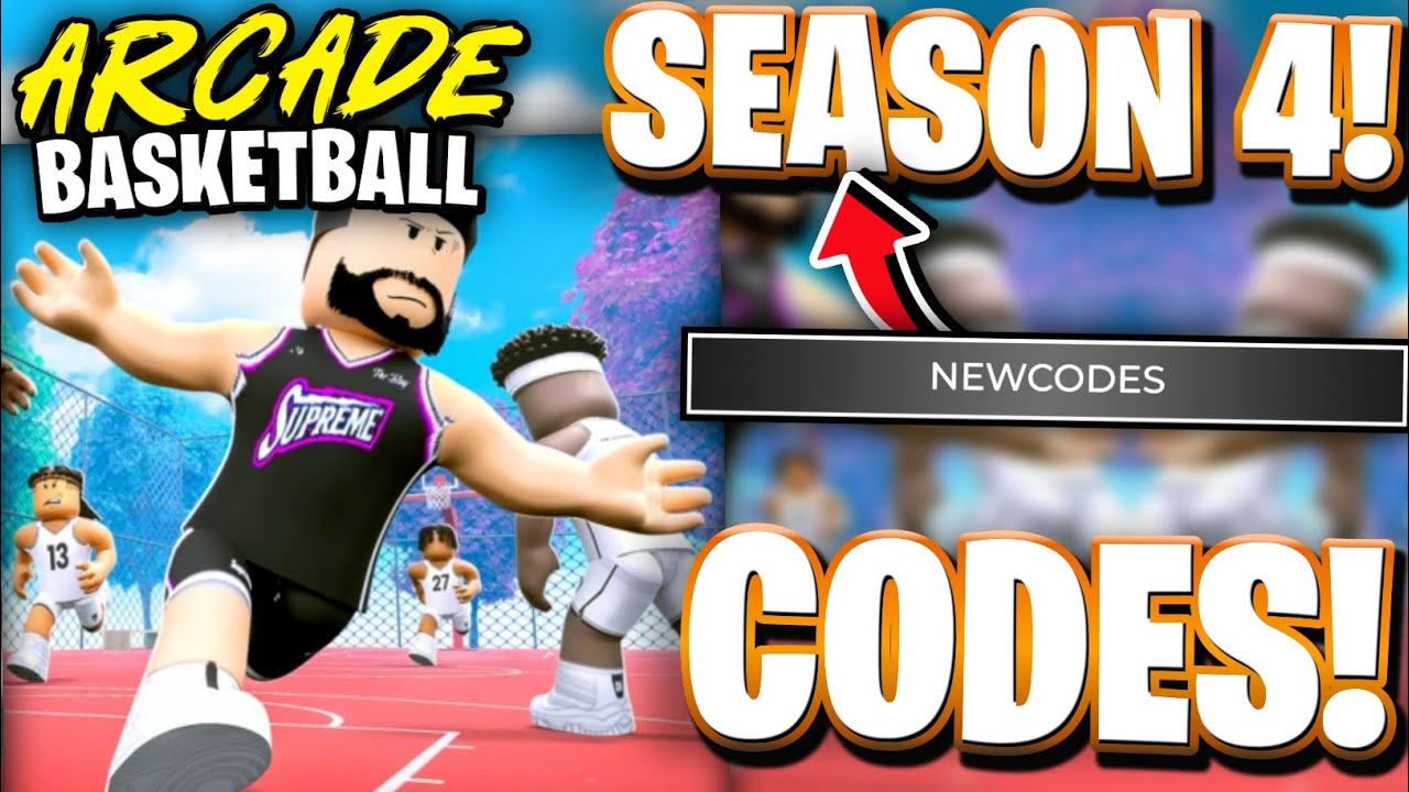 ❄️SZN 4! ALL SEASON 4 UPDATE CODES FOR ARCADE BASKETBALL | ROBLOX ARCADE BASKETBALL CODES