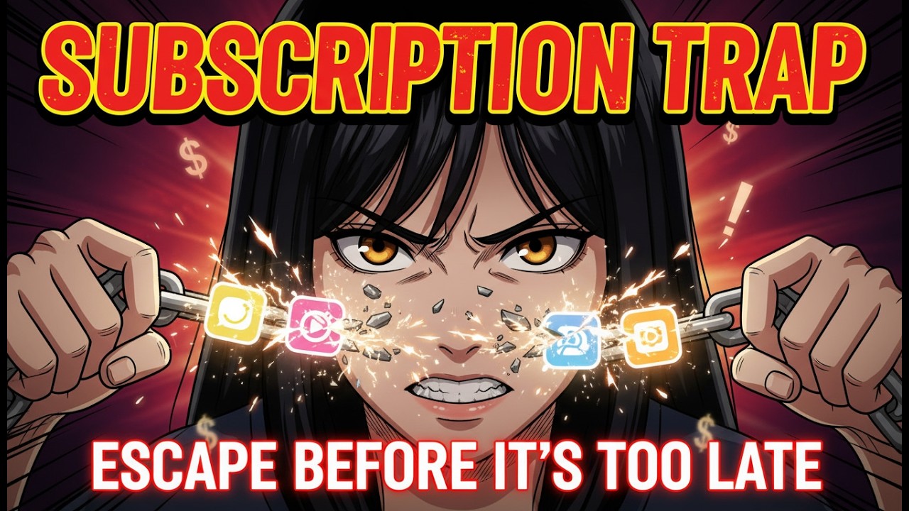 The Subscription Trap: How $15/Month Is Making You Poor| $15 Trick Is Quietly Destroying Your Wealth
