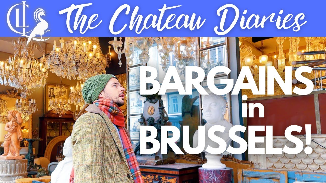 Антиквариат в Брюсселе 🇧🇪 (с Ником, Мари и Антуаном!)