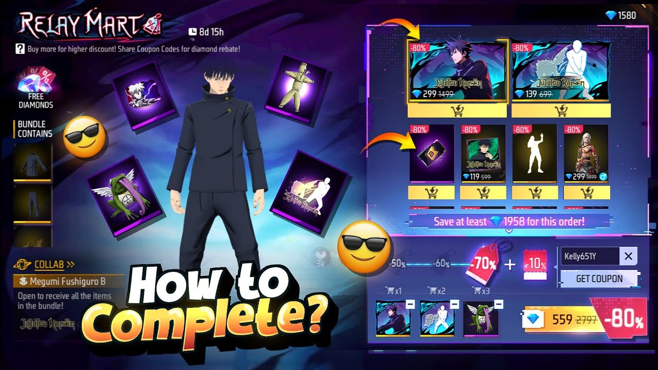 Relay Mart Discount Event Free Fire | Relay Mart Unlock | FF New Event Today | Free Fire New Event