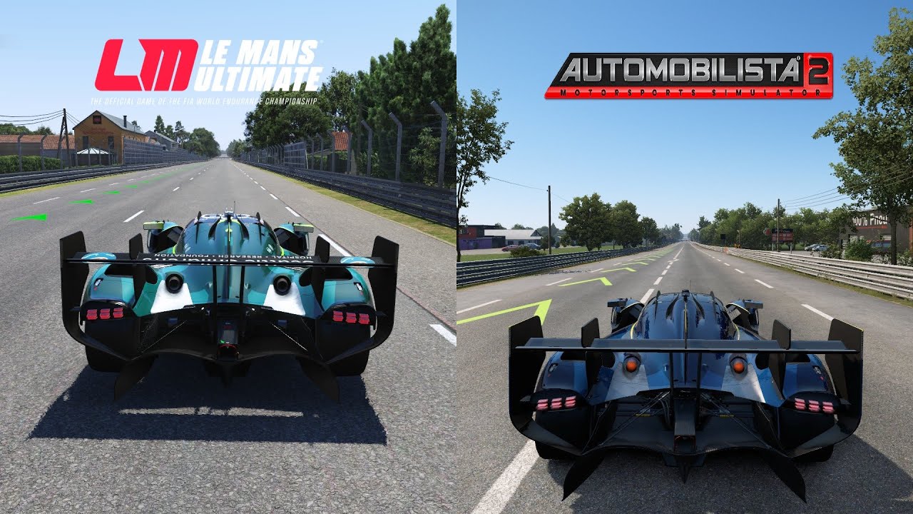 Aston Marton Valkyrie AMR-LMH Comparison - Le Mans Ultimate Vs. Automobilista 2