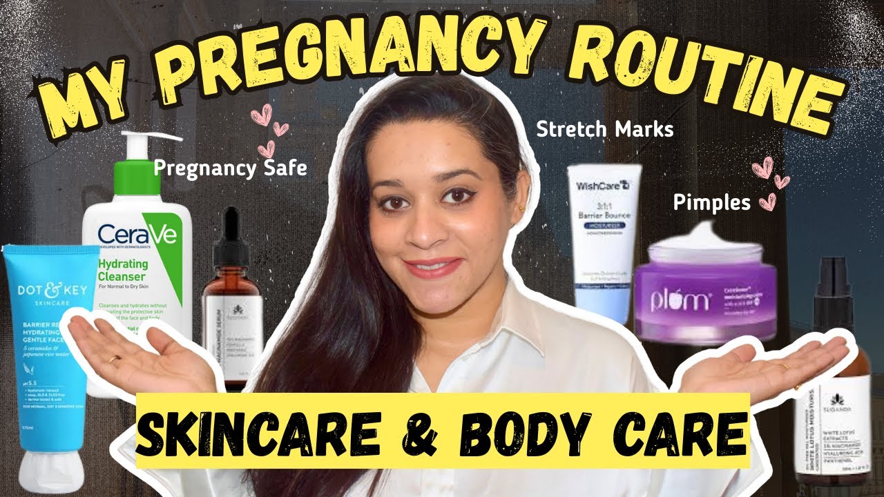 My Pregnancy Skincare and Body Care Routine | Stretch Marks | Just another girl