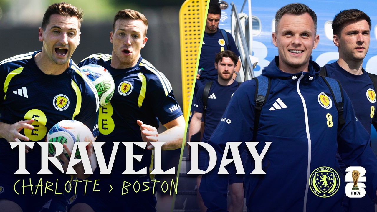🇺🇸 Scotland Arrive in Boston ahead of Haiti Opener | 2026 FIFA World Cup