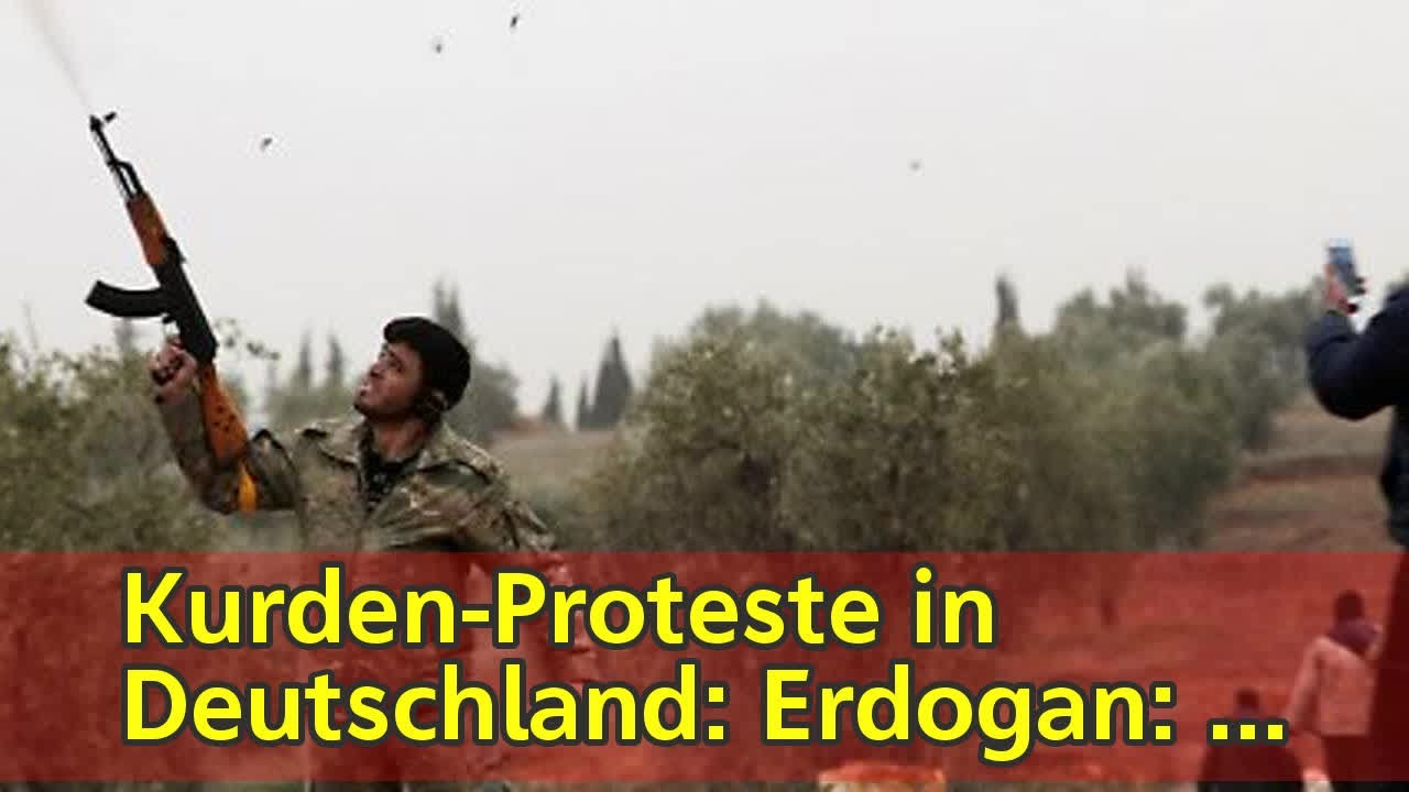 Kurden-Proteste in Deutschland: Erdogan: 