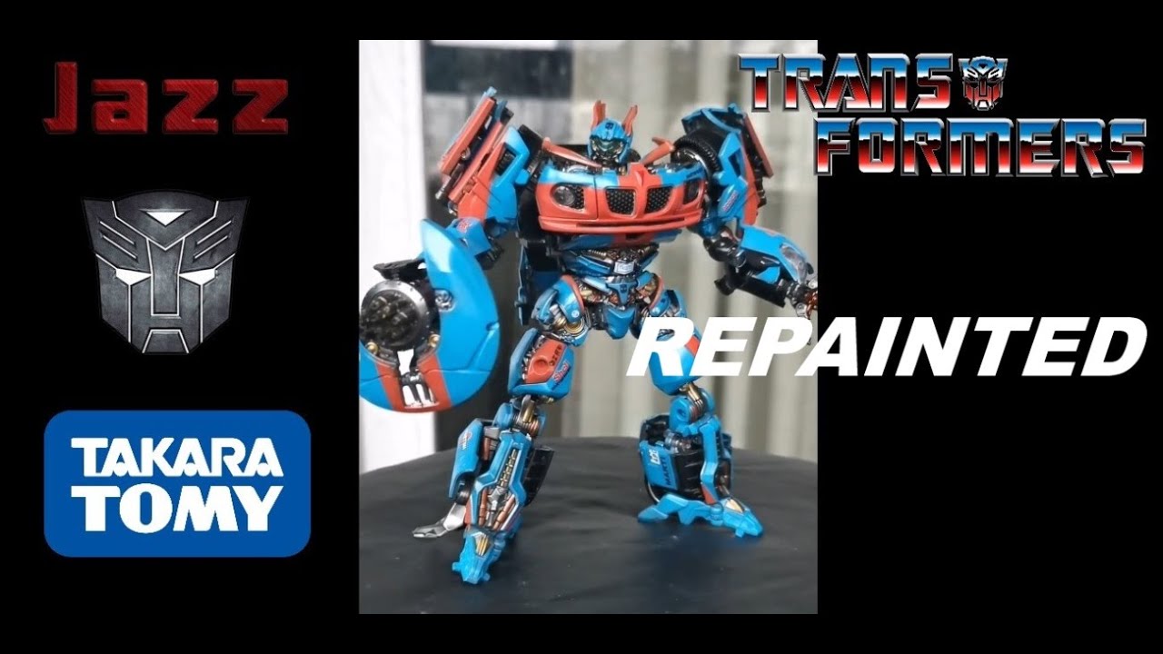 [Mpm09 Repainted] Transformers Autobot Jazz GT Lieutenant completed display