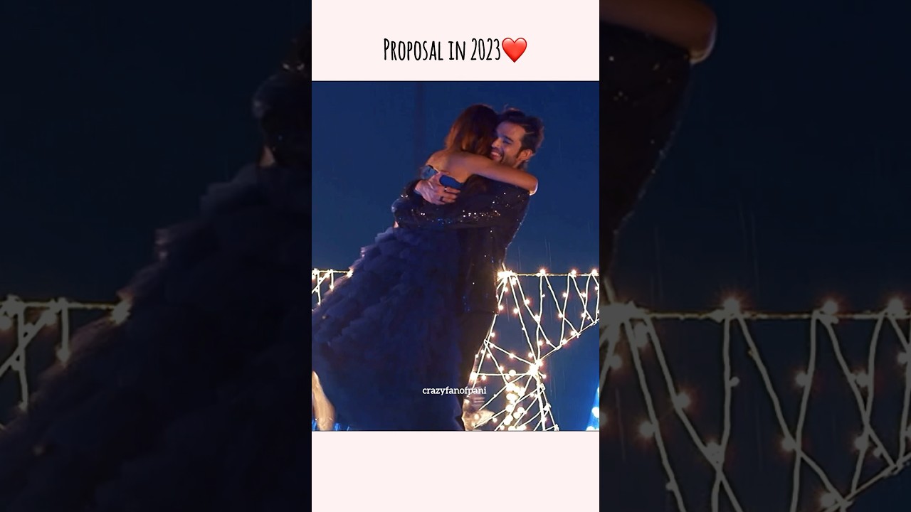 MaNan Proposals✨🧿|Manikmalhotra | Nandinimurthy | PaNi | #kyy #romantic #proposal #scene