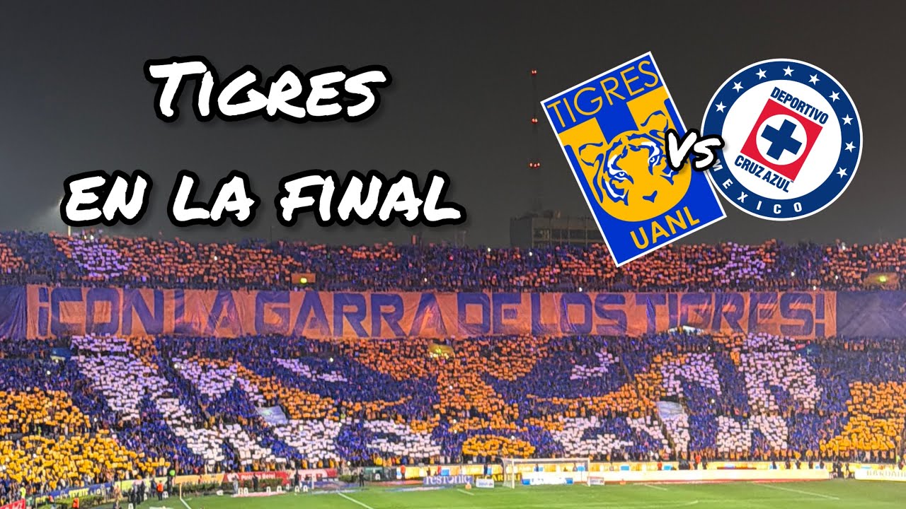 TIGRES EN LA FINAL,  exploto el volcan, hubo pasillo de aliento y mosaico, vlog del partido