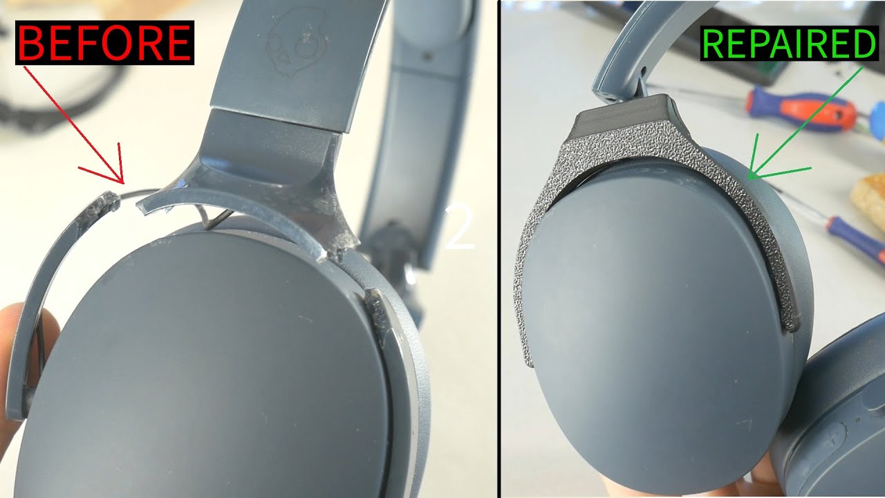 Как отремонтировать сломанную петлю на Skullcandy Hesh 3
