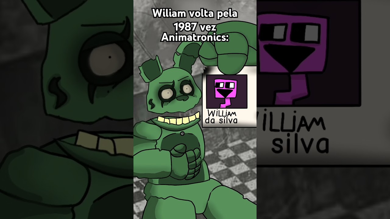 Ele sempre volta - #memes #fnaf #desenhomeme #engra&ccedil;ado #fivenightsatfreddy #wiliamafton#springtrap