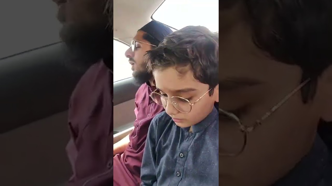 Ashfaq Madani Harmian ki galiyon Men😍 - be'ir e rooha pr Hazri