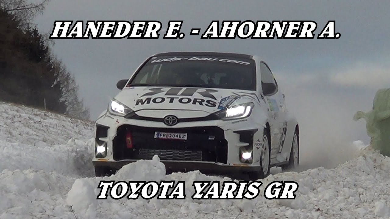39°JANNERRALLYE 2026 | THE BEST | HANEDER E. - AHONER A. | TOYOTA YARIS GR | BY BELLUNOVIDEO