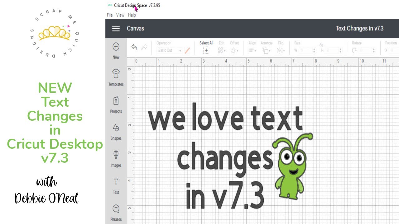 Great Text Changes in Cricut Desktop v7 3