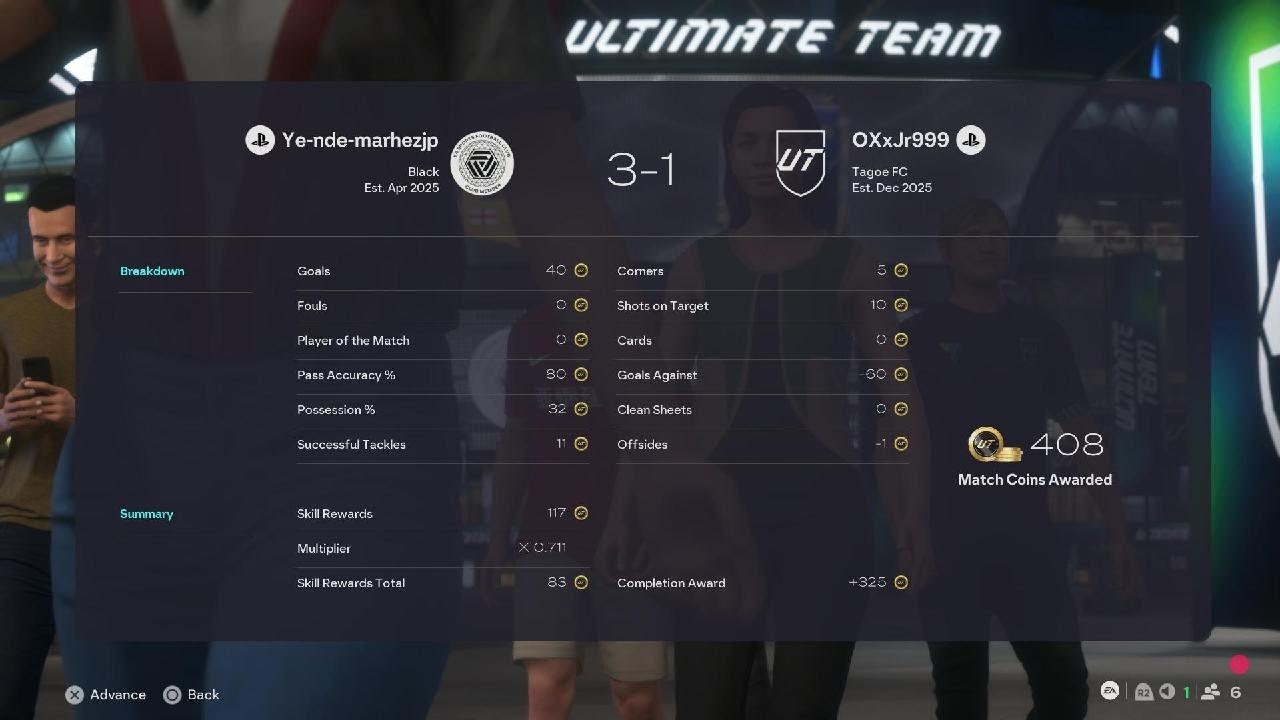 EA SPORTS FC 26 - Division Rival Gameplay (4K)