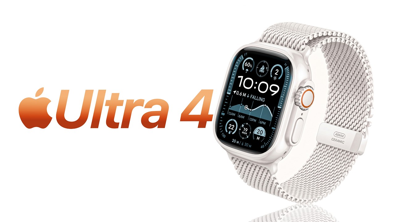 Apple Watch Ultra 4 &mdash; первый КРУПНЫЙ редизайн!