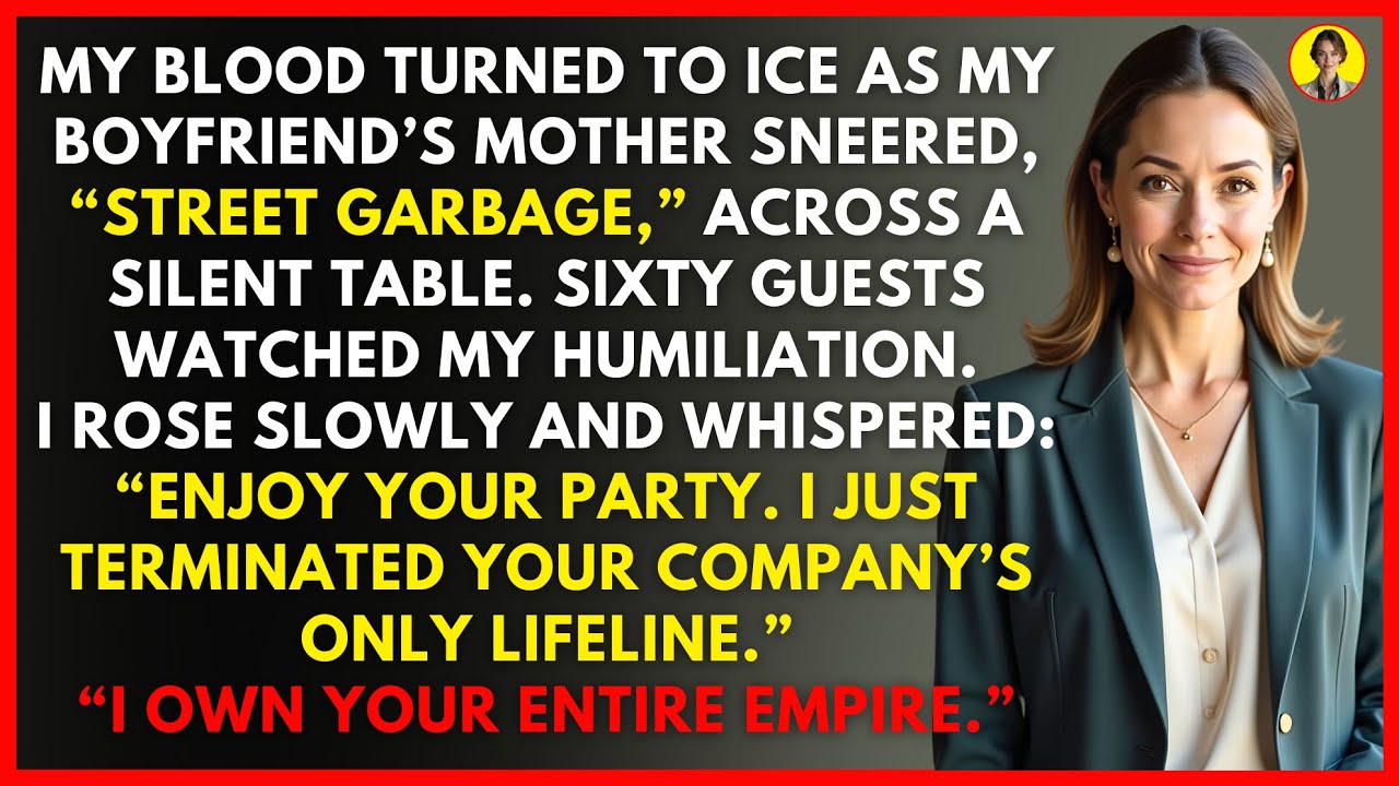 My Billionaire Mother-in-Law Called Me “Trash” at Dinner — So I Bought Her Company and Fired Her