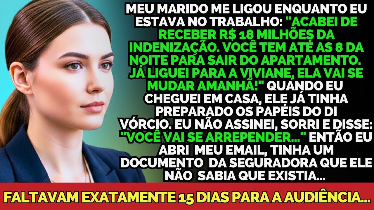 Meu Marido Recebeu 18 Milhões E Me Expulsou. Em 15 Dias, Ele Perdeu Tudo.