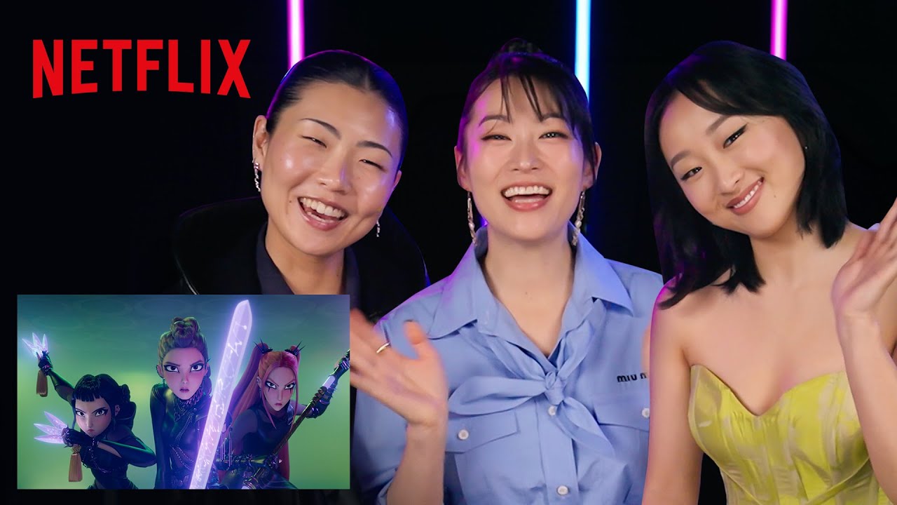 The Cast of Kpop Demon Hunters Tries Korean Snacks | Netflix
