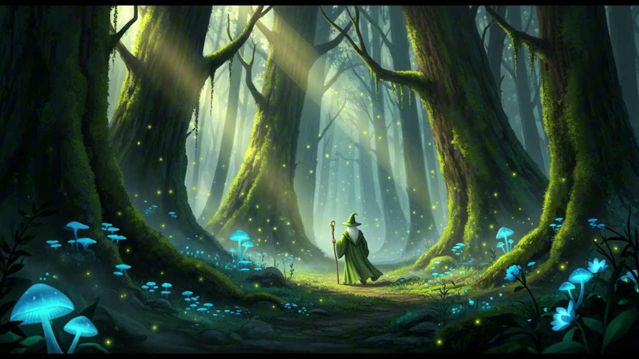 Enchanted Forest Journey, 2 Hours of Fantasy Ambience Music for Study, Work, Sleep & Meditation