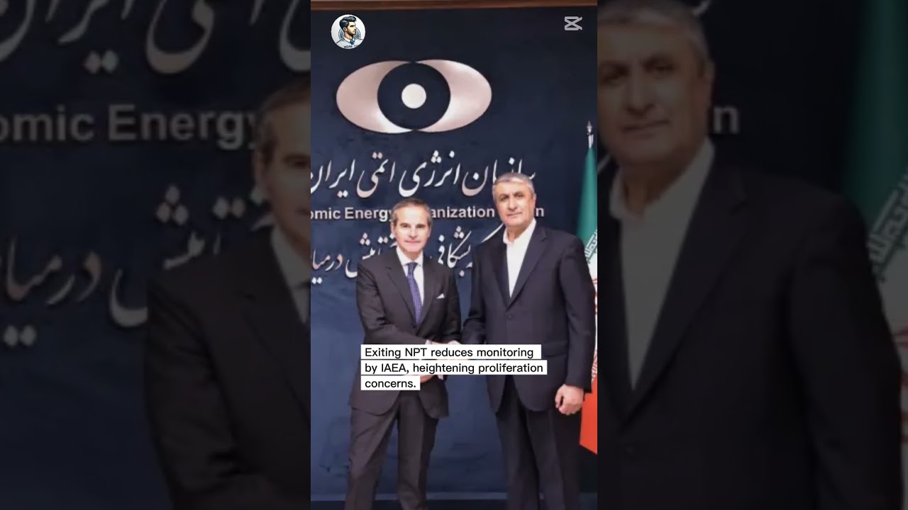 Why Iran May Leave the NPT | Nuclear Tensions Explained in 60s