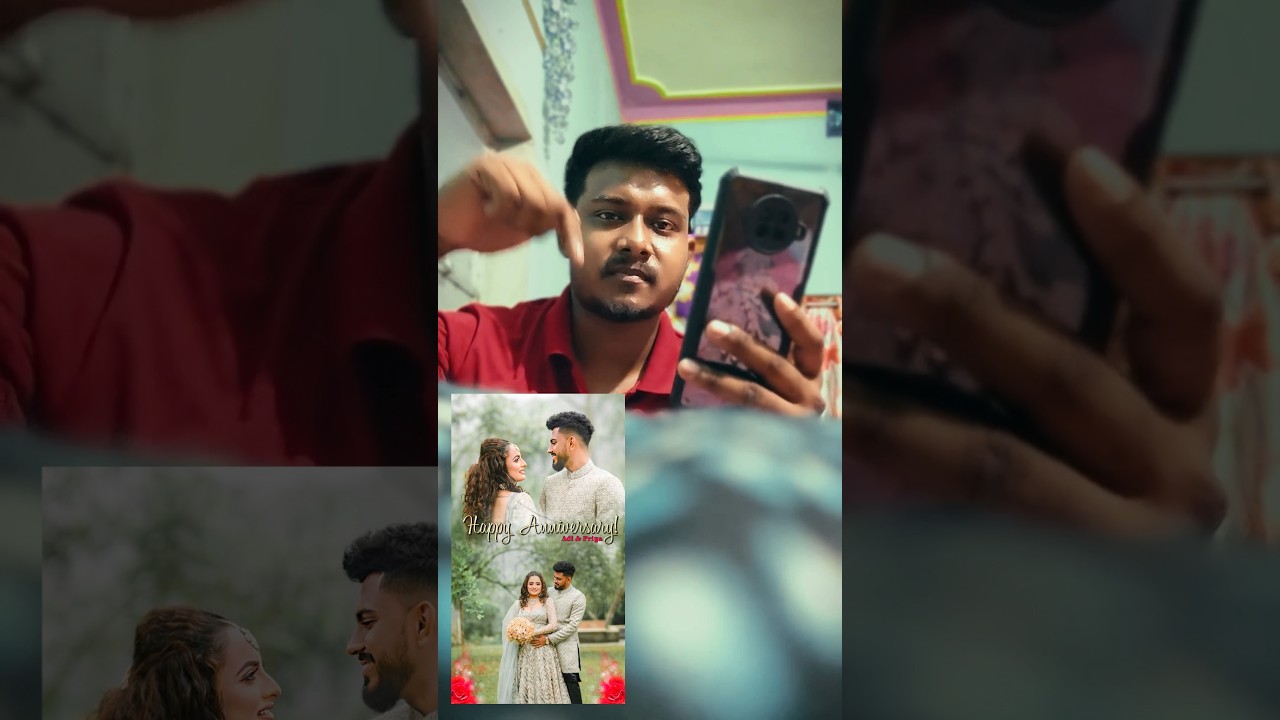 Happy Anniversary Photo Editing 🤩🔥|| PicsArt photo editing tutorial #shorts #photoediting #picsart