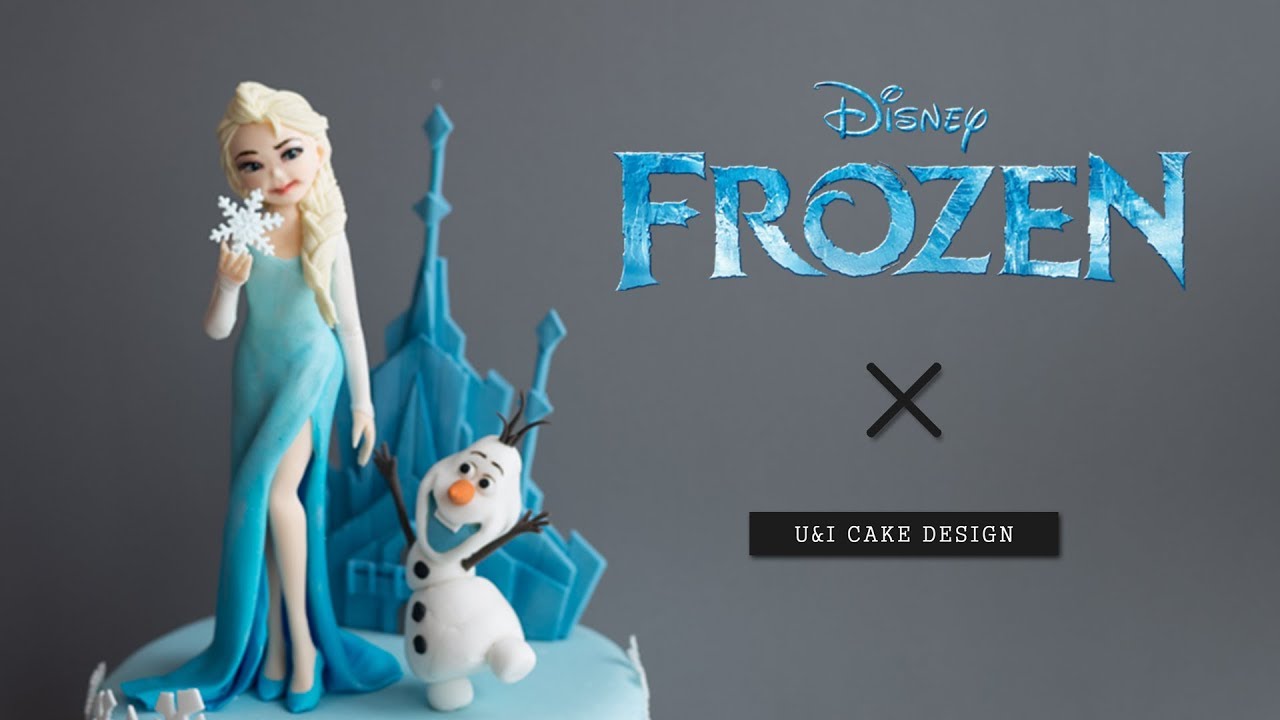 Sugarcraft ; How to make Elsa fondant tutorial 슈가크래프트 슈가모델링
