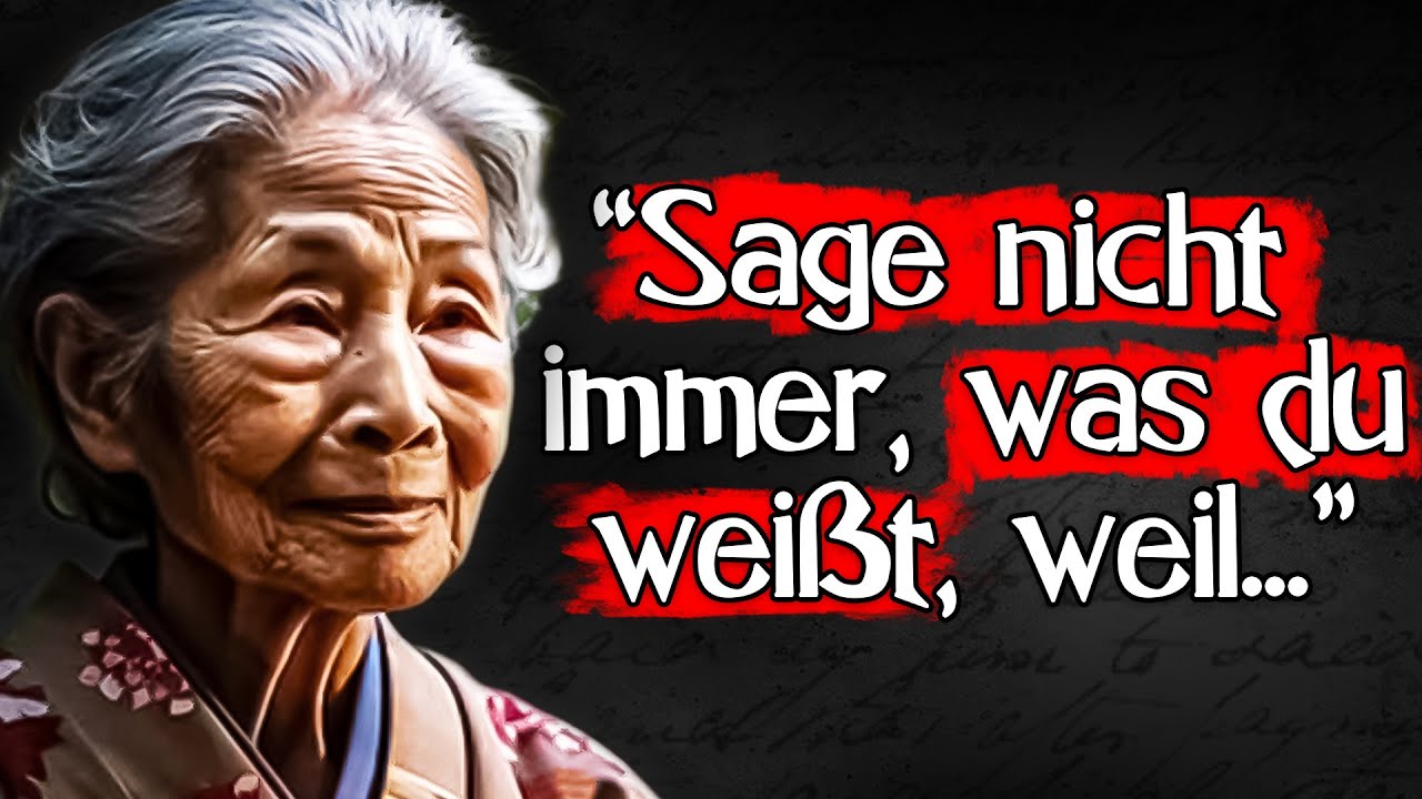 Alte Japanische Weisheiten, die dein Leben verändern werden!