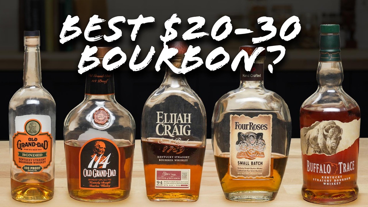Blind Taste Best Bourbon between $20 and $30?
