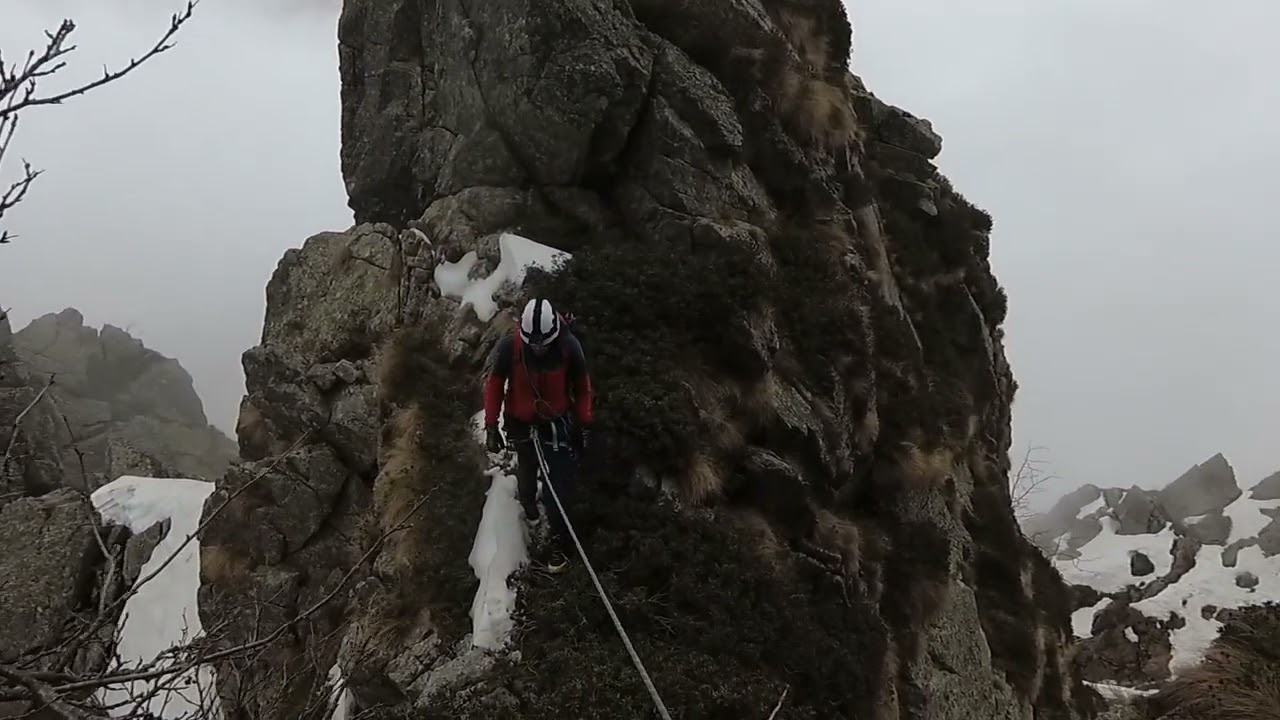 Monte Mucrone - Spigolo del Velo + Via 35