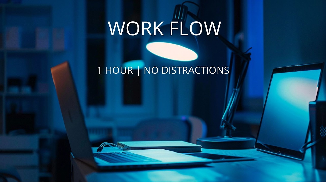 Deep Focus Flow Music for Work & Study | Cinematic Concentration | 1 Hour