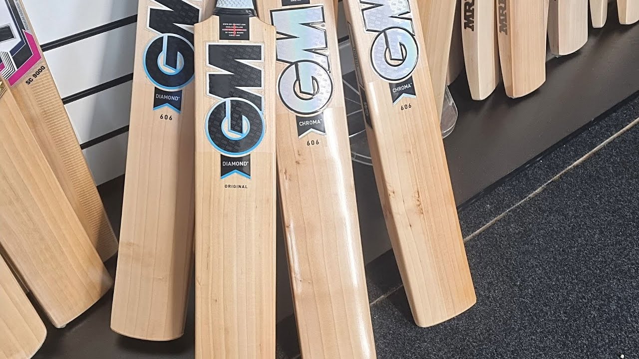 GM 606 AND ORIGINAL CRICKET BAT REVIEW