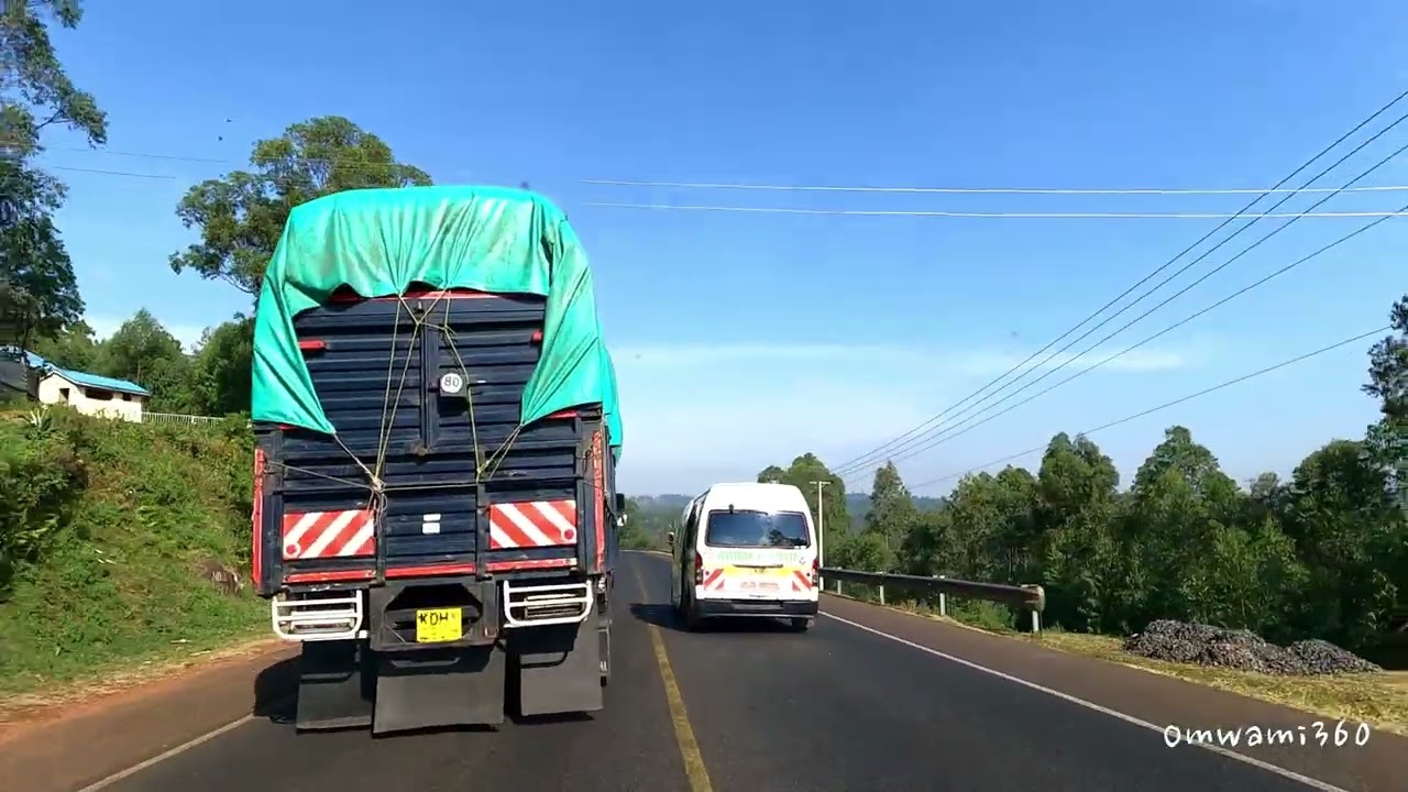 Driving from Kiboswa Kisumu County to Majengo Vihiga County, Kenya