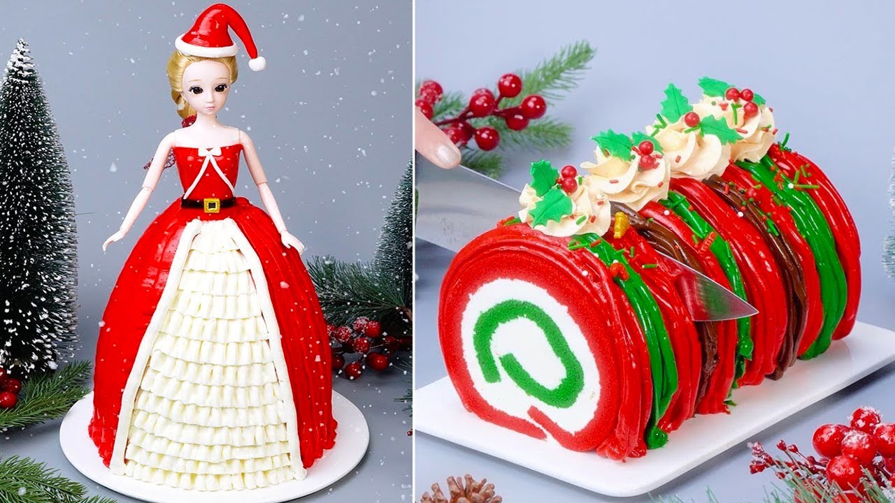 🎅🎂 Top Christmas Cake Ideas in 5 Minutes | Fun & Festive Decorating Tips
