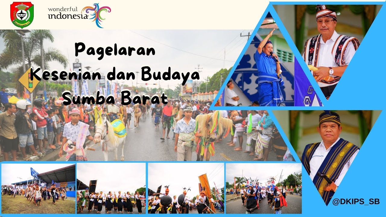 Pagelaran Kesenian dan Budaya di Kabupaten Sumba Barat