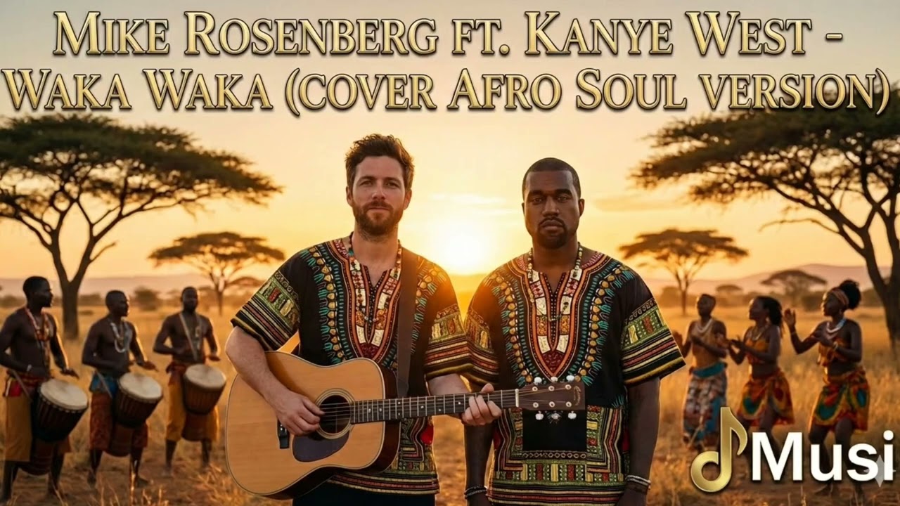 Waka Waka (This Time for Africa) - Mike Rosenberg ft. Kanye West | Afro Soul Cover 🌍✨