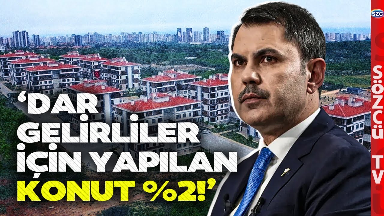 İşte Murat Kurum'un Dar Gelirli Konut TOKİ Projesinin Arkasındaki Gurbetçi Gençler Planı!