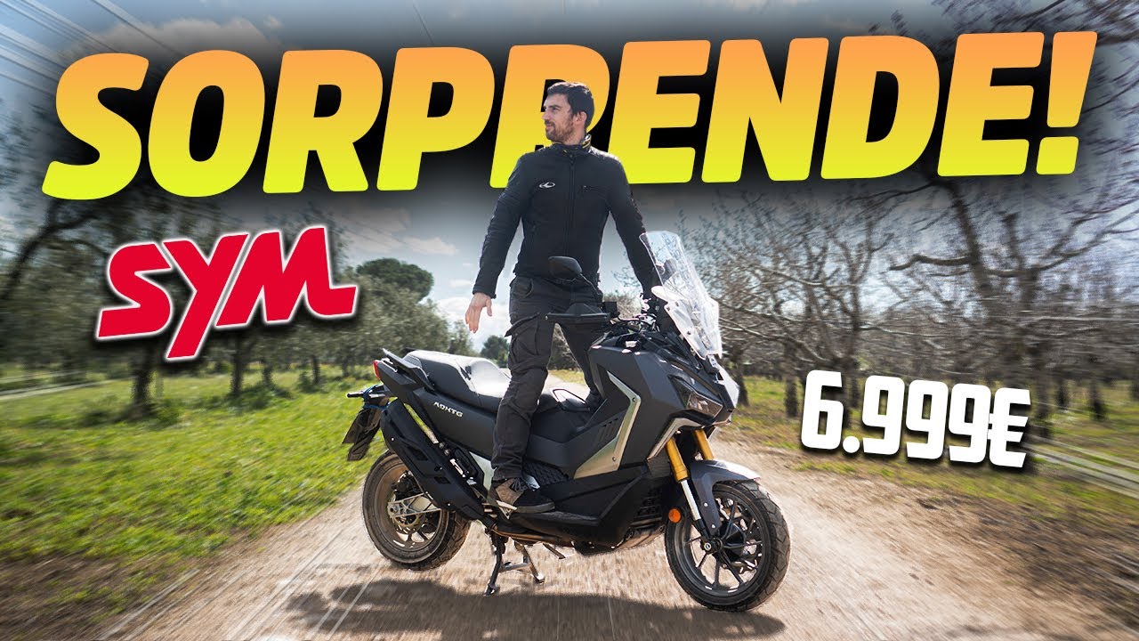 SYM ADX TG 400 (2025): QUESTO SCOOTER SEMBRA UNA MOTO! - Test Ride