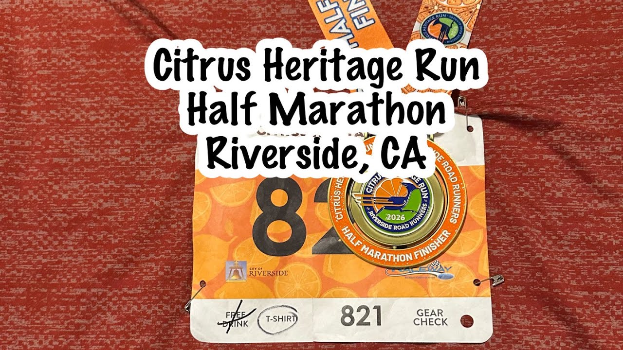 Citrus Heritage Run Half Marathon January 2026 - Riverside CA #64