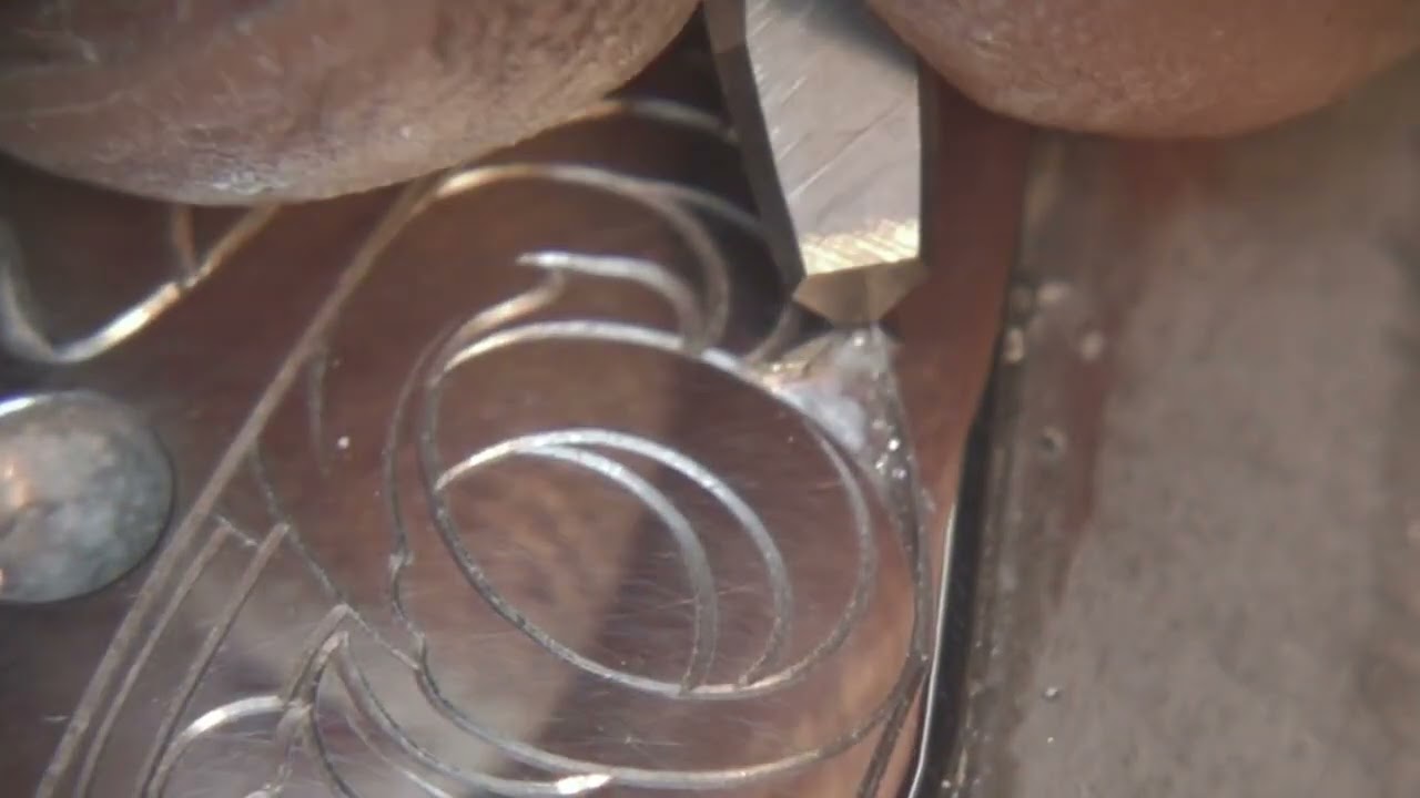Hand engraving; Background removal