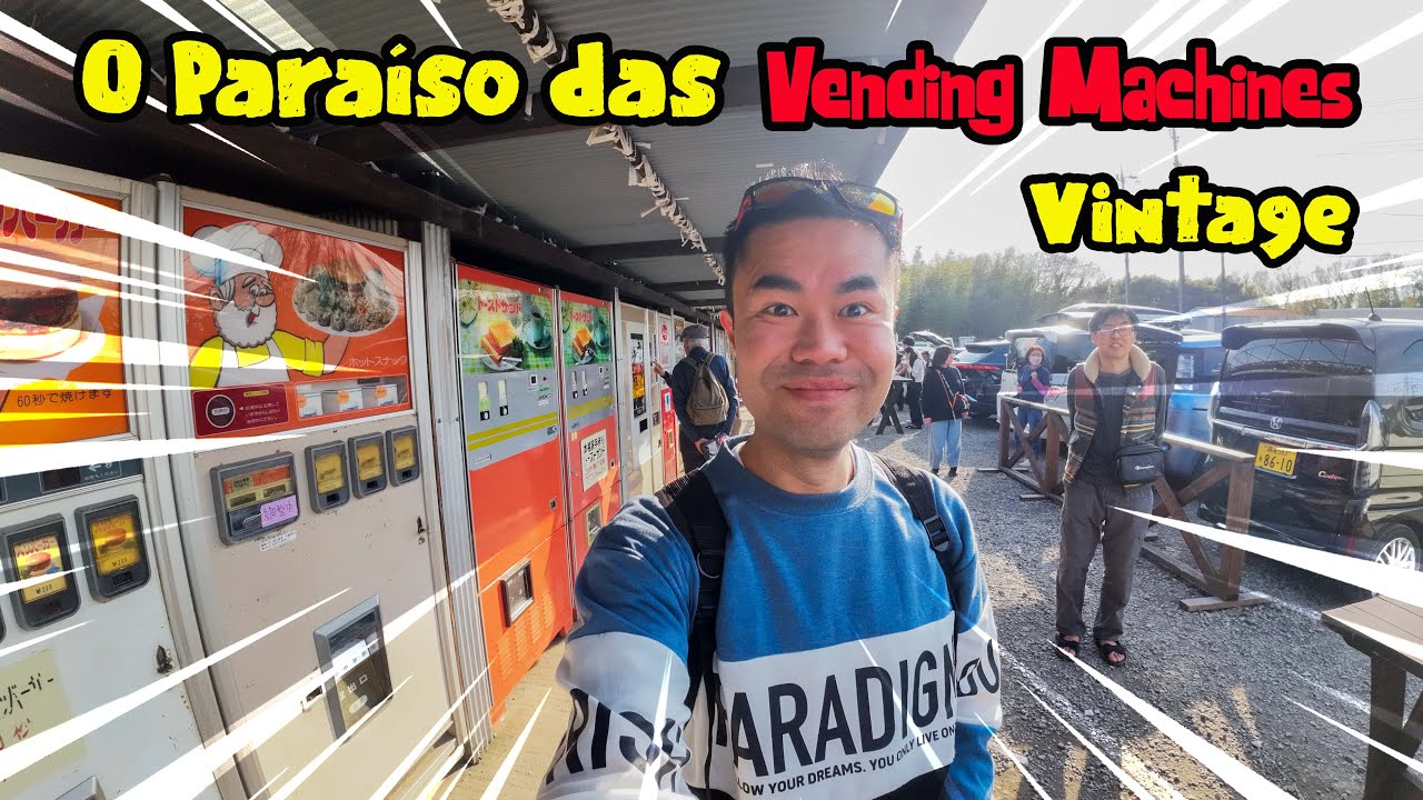 Visitei o paraíso das vending machines vintage do Japão