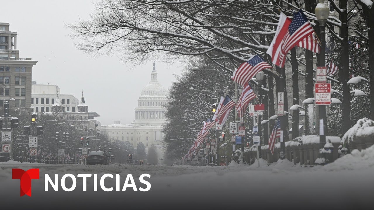 La toma de posesión será en uno de los días más gélidos de los últimos dos años | Noticias Telemundo