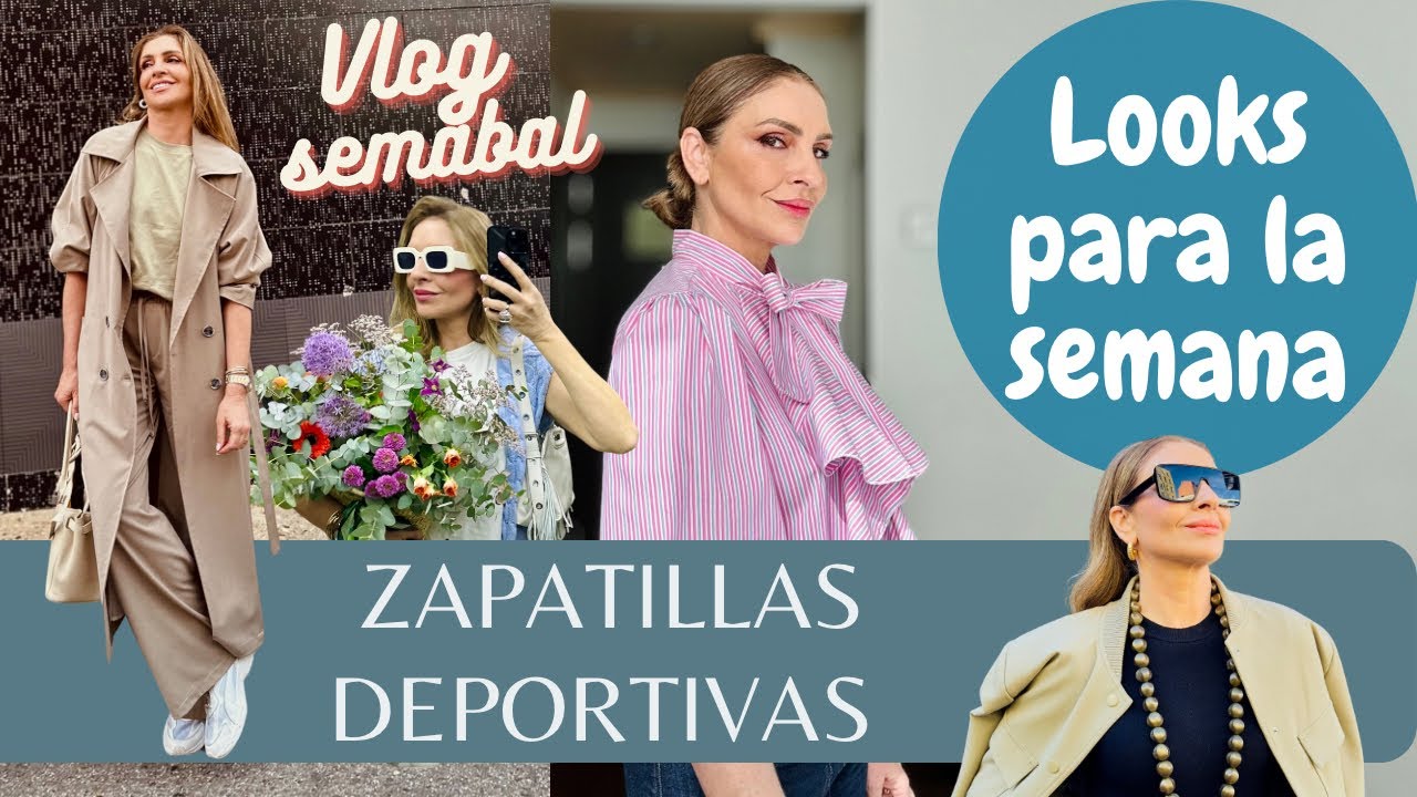 LOOKS PARA LA SEMANA / Vlog con ROPA PONIBLE Y REALISTA  (tu asesora de imagen y moda)
