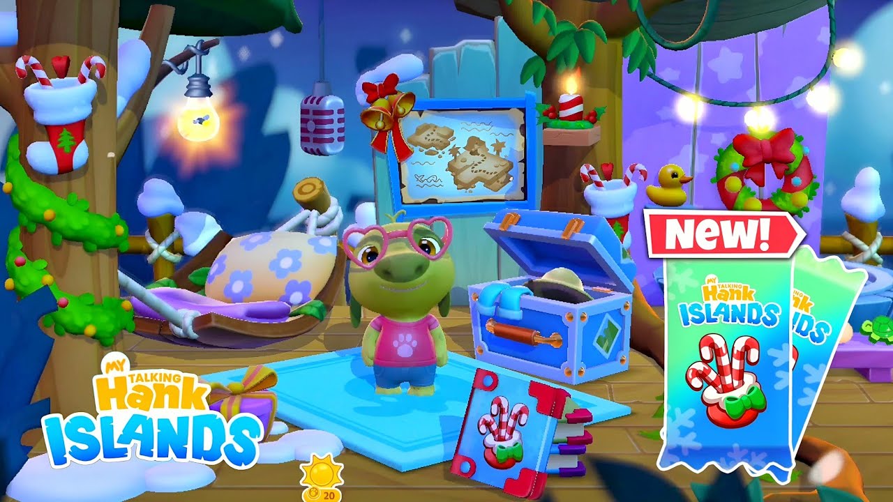 Chirstmas Update 2024 - My Talking Hank Islands Gameplay Part 36 (Android/iOS)